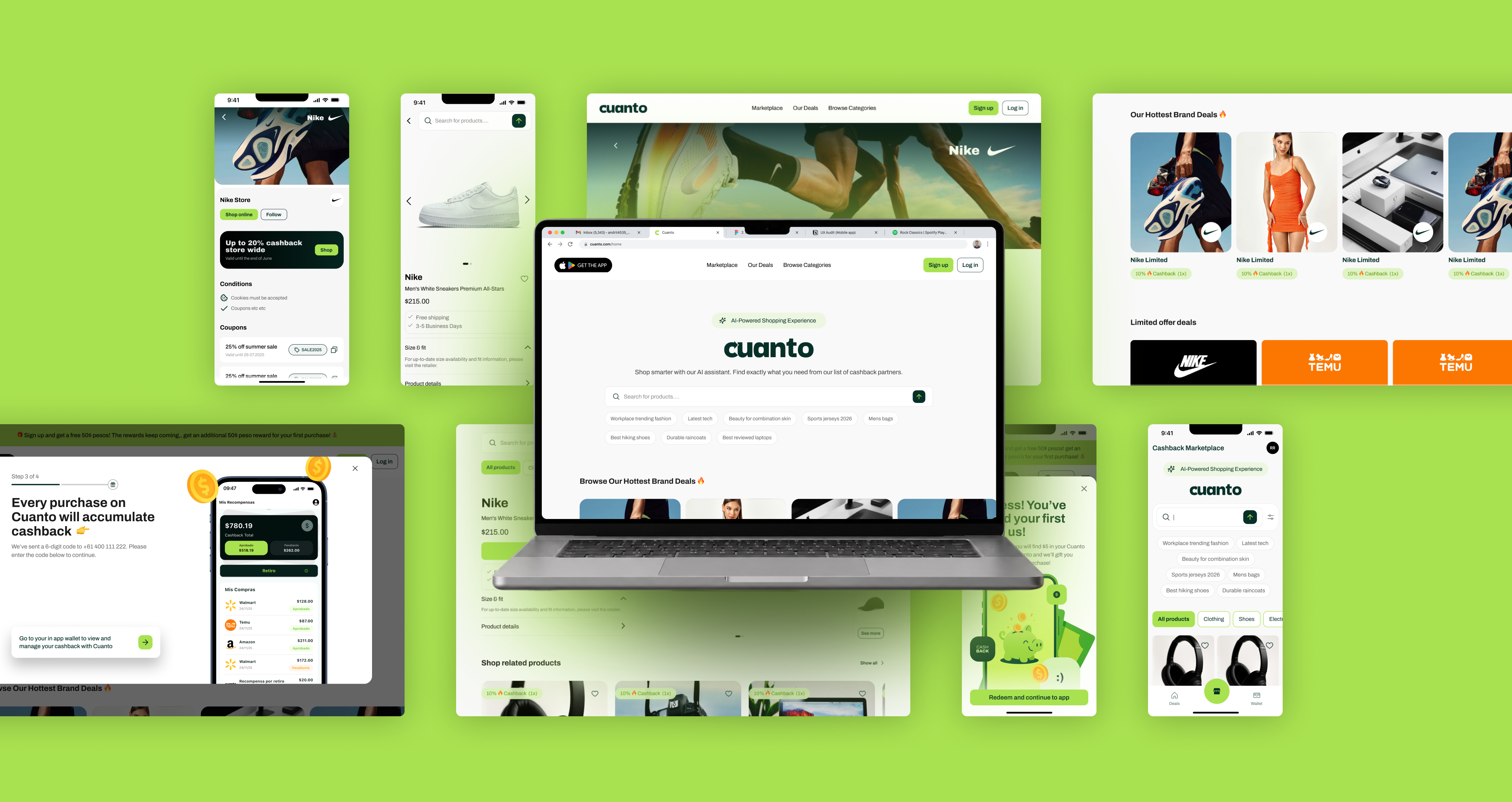 Cuanto — B2B2C fintech AI rewards app
