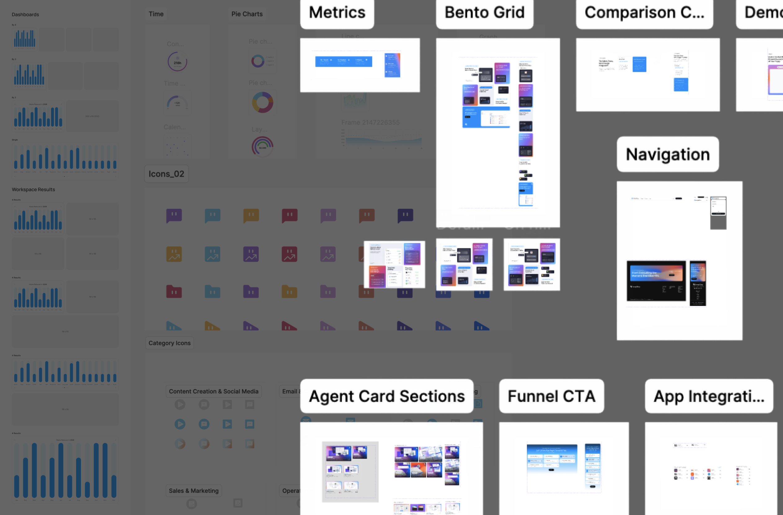 PromptShop — design system: colour, gradients & typography