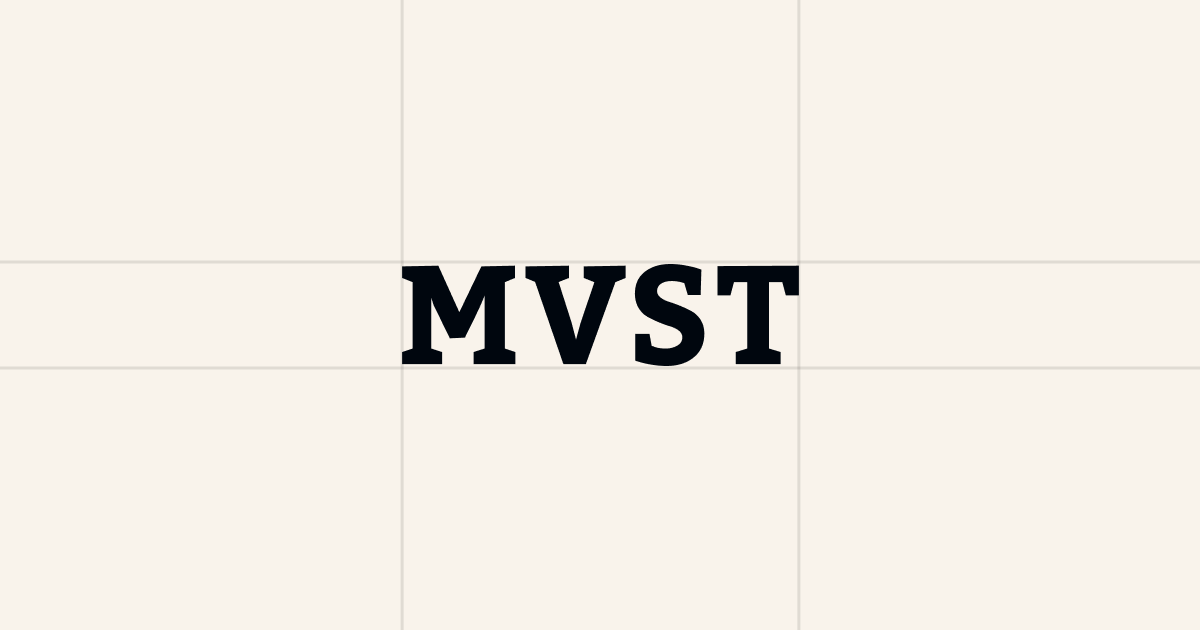 MVST Agency logo